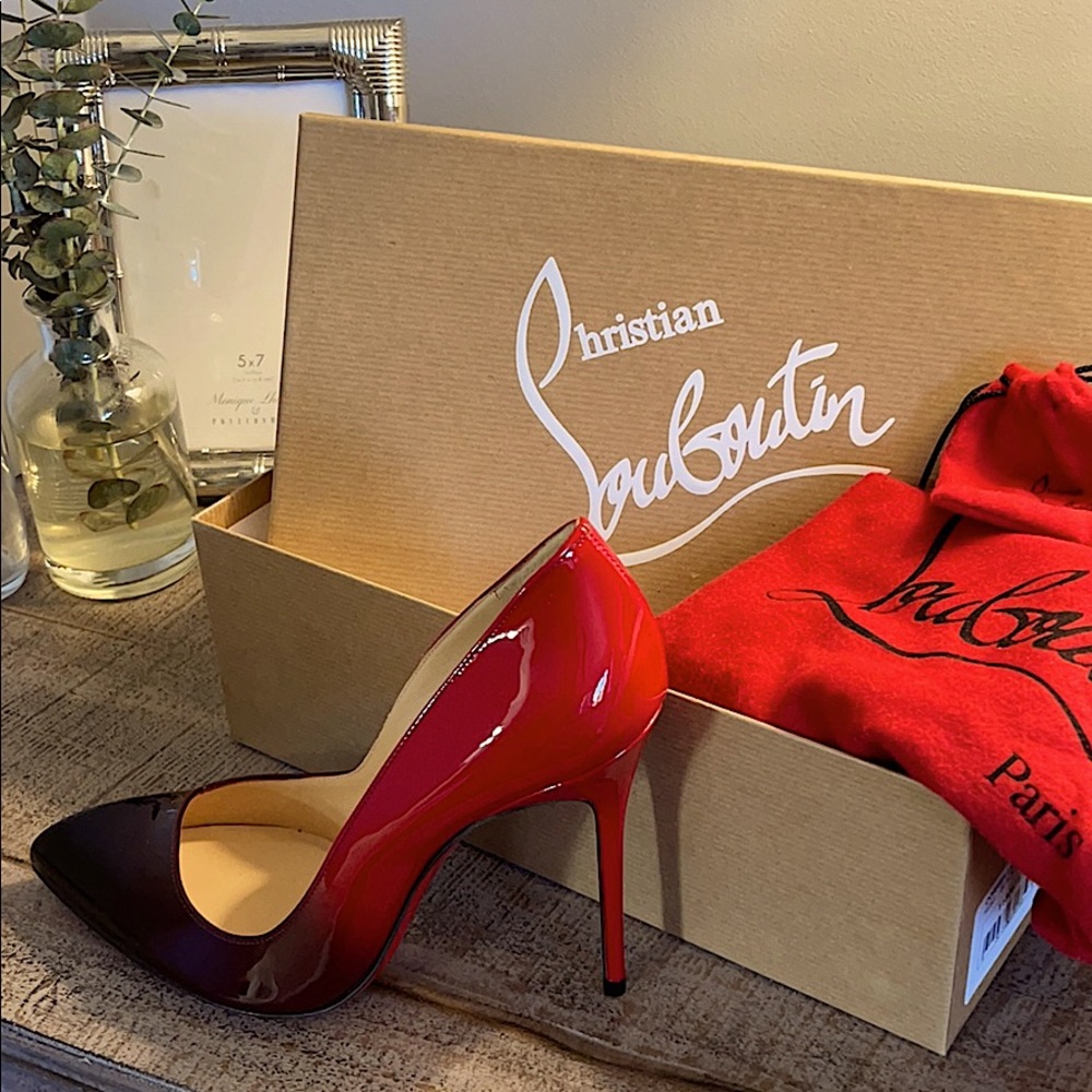 Christian Louboutin Corneille 100 Patent degrade